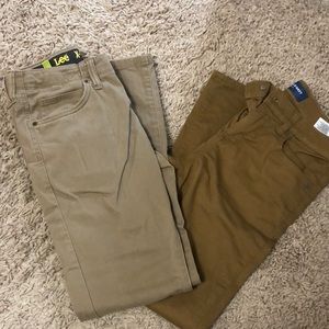 EUC boys khaki pants